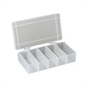 STORAGE BIN, 5 COMPARTMENT, 5-7/8''X3-1/2''X1-3/4'', 2 PACK 313100155