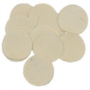 HEAVY DUTY COTTON ROUND PATCHES, 1.5''/.35-.40 CAL, 100 PACK 084000145