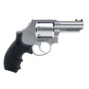Taurus 66 Combat Handgun .357 Mag 7rd Capacity 3" Stainless Barrel Matte Frame w/Hogue Grip Front Fiber Optic Sight TX266039CHG