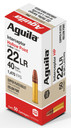 AGU INTERCEPTOR 22LR 40GR COPPER SP 50/20 AGU 1B220320
