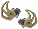 AXIL X30i EARPLUGS W/TOGGLE DESERT TAN AXIL X30IEARPLUGDESERT