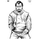 BC EZE-SCORER BC BAD GUY 23X35 PAPER TGT 5PK BC 37019