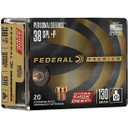 FED PREMIUM 38SPL+P JHP 130GR HYDRA-SHOK 20/10 FED P38HSD1