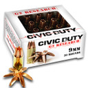 G2R CIVIC DUTY 9MM 100GR 20/25 G2R G00602
