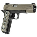 TAU 1911 45ACP BLK SAND CERAKOTE VZ GRIP 8RD TAU 1191101SVZ
