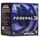 FED GAME-SHOK FIELD 20GA 2.75 1OZ #7.5 25/10 FED H20275