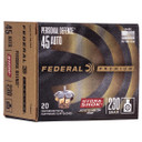 FED PREMIUM 45ACP 230GR HYDRA-SHOK JHP 20/25 FED P45HS1