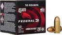 FEDERAL AE 45 ACP 230GR FMJ50RD 10BX/CS AE45A50