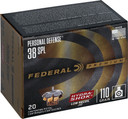 FEDERAL 38 SPECIAL 110GRHYDRA-SHOK JHP 20RD 10BX/CS APD38HS3H