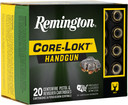 REMINGTON 357 MAG 180GR</br>CORE-LOKT JHP 20RD 10BX/CS AR20220
