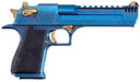 MR DESERT EAGLE 50AE 6 CARBO BLUE W/GOLD MR DE50CBG