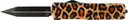 TEMPLAR KNIFE SMALL OTF ALUM</br>LEOPARD 2.75" BLACK DAGGER! SALPD121