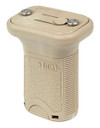BCM VERTICAL GRIP SHORT FDE</br>FITS KEYMOD RAILS VGSKMFDE