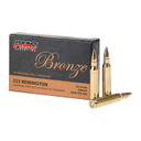 BRONZE 223 REMINGTON 55GR FULL METAL JACKET 1,000/CASE 105001714