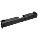 CMC Triggers Kragos Aftermarket Slide for Glock 17 Gen 3 RMR Cut Black UTSLD173GRMR