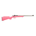 Keystone Crickett "My First Rifle" .22 LR Single Shot 16.1" Barrel Pink with Gold Webbing KPKSA2441
