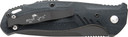 BEAR OPS BOLD ACTION PUSH BTTNAUTO 3" BLACK/BLACK AC1000B4B