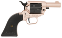 Heritage Mfg BK22Q2 Barkeep  22 LR 6 Shot 2.68" Rose Gold Cerakote Barrel, Rose Gold Cerakote w/Black Accents Frame, Black Cerakote Cylinder, Black Star Polymer Grips 155208