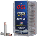 CCI Uppercut Rimfire Ammunition .22 WMR 40gr JHP 1050 fps 50/ct CC22WMRUP
