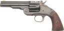 CIMARRON NO.3 SCHOFIELD 38SPC</br>5" FS BLUED WALNUT GCA858