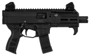 CZ-USA 91430 Scorpion 3+ Micro 9mm Luger 20+1 4.20" Black Polycoat Threaded Barrel, M-LOK Handguard, Picatinny Rail Receiver, Black Polymer Frame, Black Polymer Grip, Ambidextrous 169834