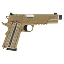 Tisas 1911 B45RGD TH Raider Handgun .45 ACP 8rd Magazines(2) 5.5" Threaded Barrel FDE Cerakote SD10100565
