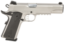 Tisas 10100533 1911 Duty 45 ACP 8+1 5" Black Steel Barrel, Stainless Serrated Slide, Satin Stainless Steel Frame w/Accessory Rail & Beavertail, Ambidextrous 152723