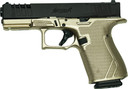 GLFA 19 STRIKER 9MM 4" 15 SHOTBLACK SLIDE PLATINUM FRAME GL19GPLT