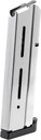 WILSON MAGAZINE 1911 10MM 9RDFULL SIZE W/STD PAD STAINLESS 47NX