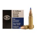 5.7X28MM 40GR HORNADY V-MAX POLYMER TIP 50/BOX 430103217