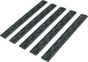 BCM RAIL PANEL KIT M-LOK 5.5"BLACK 5 PACK MCMRRPBLK5