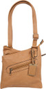 BULLDOG CONCEALED CARRY PURSECROSS BODY STYLE TAN BDP032