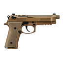 Beretta M9A4 Centurion G Handgun 9mm Luger 18rd Magazines(3) 4.8" Barrel FDE Cerakote UKJS92QM9A4GM