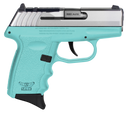 SCCY Industries CPX3TTSBRDRG3 CPX-3 RD 380 ACP 10+1 2.96" SCCY Blue Polymer/Serrated Stainless Steel Slide/Finger Grooved SCCY Blue Polymer Grip 144645