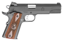 Springfield Armory PX9109LCA 1911 Loaded *CA Compliant 45 ACP 7+1, 5" Stainless Match Grade Barrel, Black Parkerized Serrated Carbon Steel Slide & Frame w/Beavertail, Crossed Cannon Cocobolo Grip 24315