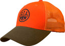 BERETTA CAP UPLAND TRUCKERBLAZE MESH BACK ORANGE/TOBACCO BC641T15150850