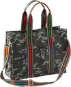 BULLDOG CONCEALED CARRY PURSEX-LRG FASHION CROSS BODY CAMO< BDP043