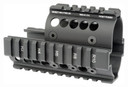 MI AK HANDGUARD W/RAILS</br>FITS MINI DRACO AK PISTOLS MIAKMD