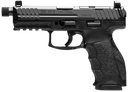 HK 81001155 VP9 Tactical 9mm Luger 17+1 4.70" Black Threaded Barrel, Black Cerakote Optic Ready/Serrated Steel Slide, Black Polymer Frame w/Picatinny Rail, Black Interchangeable Backstrap Grip 172693