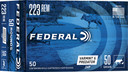 FEDERAL AE 223 REM 50GR JHP</br>50RD 5BX/CS AE22350VP