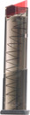 ETS MAGAZINE S&W SHIELD 9MM</br>12RD EXTENDED CARBON SMOKE SMKSW9SHD12