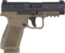 CANIK METE MC9LS 9MM 3.68" BBLOR FS BLACK SLIDE/FDE FRAME GHG7883BDN