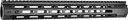 MFT EXTREME DUTY 15" MLOK</br>CARBINE RAIL SYSTEM BLACK TMEXDMHG15