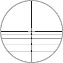 UTG CROSSBOW SCOPE 4X32 1" PRO</br>5-STEP RGB RETICLE QD RINGS SCPM4CR5WQ