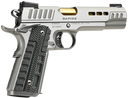 Kimber Mfg.,inc 3000420 Rapide Dawn 9mm Luger 9+1 5" Gold TiN Stainless Steel Barrel, Lightening Cut/Serrated Stainless Steel Slide, Stainless Steel Frame w/Beavertail, Black & Gray G10 Grip 170506