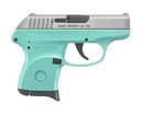 Ruger LCP 380ACP TURQUOISE/SS 6+1 RUKLCP-TG