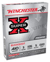 WINCHESTER SUPER-X 410 3" 000BUCK 5 PELLET 5RD 50BX/CS AXB413