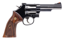 Smith & Wesson 14046 Model 19  K-Frame 357 Mag 6 Shot 4.25" Blued Carbon Steel Barrel, Cylinder & Frame, Checkered Wood Grip, No Safety 175913