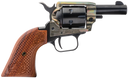 Heritage Mfg BK22CH2WBRN10 Barkeep  22 LR 6 Shot, 2.67" Black Oxide Steel Barrel, Simulated Case Hardened Zinc Alloy Frame, Black Oxide Cylinder, Custom Scroll Wood Grip, Manual Safety, Exposed Hammer 131247 Heritage Mfg BK22CH2WBRN10 Barkeep  22 LR 6 Shot, 2.67" Black Oxide Steel Barrel, Simulated Case Hardened Zinc Alloy Frame, Black Oxide Cylinder, Custom Scroll Wood Grip, Manual Safety, Exposed Hammer 131247