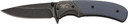 BROWNING KNIFE THE RANGE 2.75"ASSISTED OPENING BLACK/BLUE 3220365